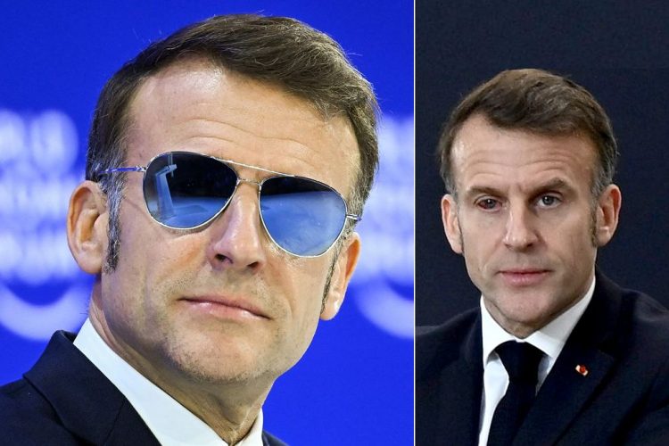 에마뉘엘 마크롱 프랑스 대통령이 스위스 세계경제포럼(WEF·다보스 포럼)에서 착용한 선글라스가 소셜미디어(SNS)에서 화제를 모으고 있다. 도널드 트럼프 미국 대통령의 조롱에도 해당 선글라스를 만든 업체는 뜻밖의 특수를 누리고 있다. 연합뉴스