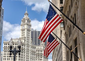 시카고의 상업지구 [로이터 자료사진]