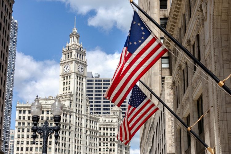 시카고의 상업지구 [로이터 자료사진]