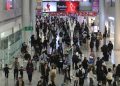 여행객들로 붐비는 인천국제공항 1터미널 출국장. 연합뉴스