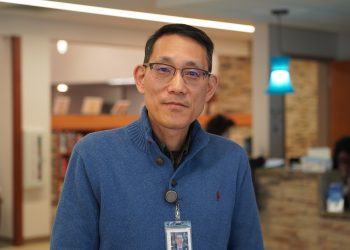 미선호스피스에서 채플린으로 일하는 티모시 조 목사. 장채원 기자