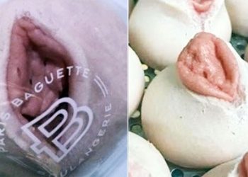 파리바게뜨에서 선보인 '베리 쫀득볼'. 여성의 특정 부위를 연상시키는 생김새 때문에 '19금 논란'이 생겼다. 온라인 커뮤니티 캡쳐