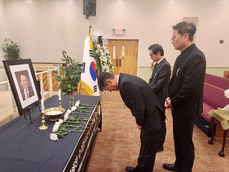 27일 이해찬 전 총리 애틀랜타 추모식. 윤지아 기자.