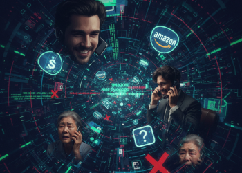 조지아 한인이 아마존 고객센터를 사칭하는 전화를 받고 신용카드 도용 피해를 입었다고 제보했다. [AI 생성 이미지]