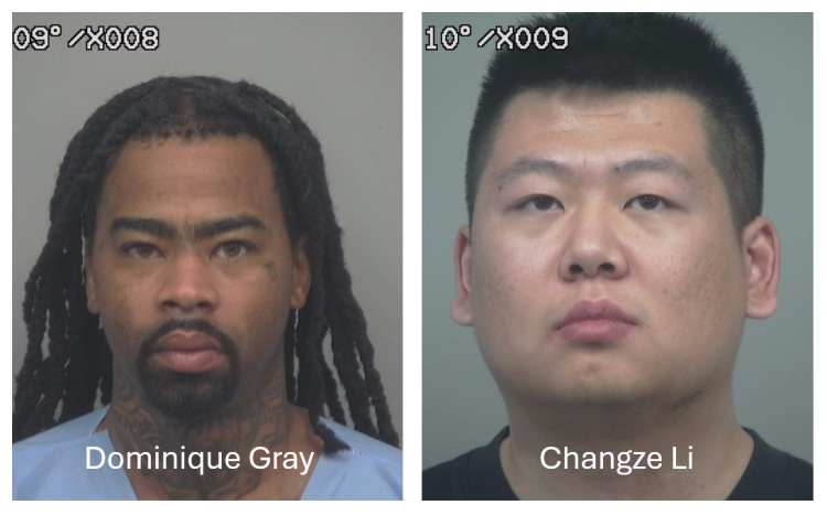 도미니크 그레이와 창즈 리. [귀넷 경찰 제공]
