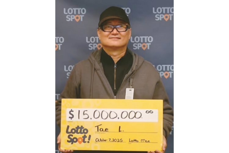 캐나다 앨버타주 에드먼턴에 거주하는 이태성씨가 복권에 당첨됐다.