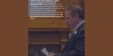 법안을 발의한 척 허프스텔러 상원의원. [조지아 상원 페이스북]