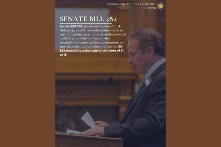 법안을 발의한 척 허프스텔러 상원의원. [조지아 상원 페이스북]