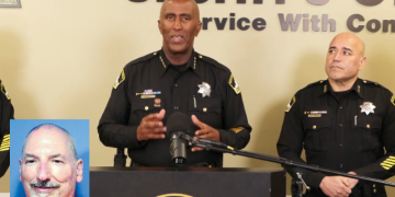 2월 23일, 새크라멘토 셰리프국은 이번 가석방 조치에 대해 아이들을 최우선으로 보호하라며 기자회견을 진행했다. [페이스북 캡처]