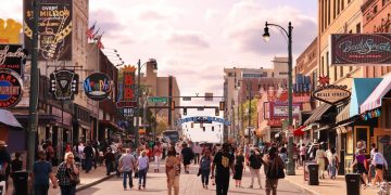 테네시주 멤피스의 유명 거리 빌 스트리트의 모습. [출처 셔터스톡]