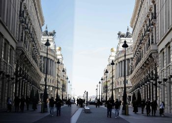 마드리드 중심가. [로이터]