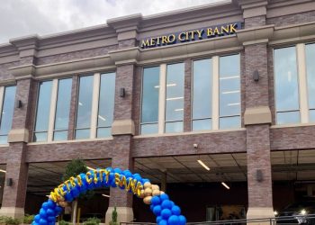 지난 2023년 10월 개관한 조지아주 도라빌 메트로시티은행 뒤 별관. 윤지아 기자.