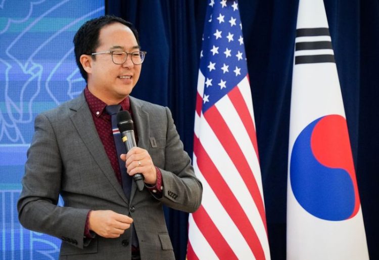 앤디 김 홈페이지 캡처.