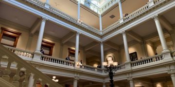 조지아 주청사 내부. 윤지아 기자.