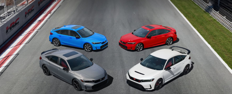 혼다 시빅 모델.