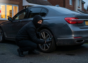 최근 절도범들이 차량에 위치추적 장치를 부착해 집주인의 동선을 파악한 뒤 주택 또는 차를 노리는 범죄가 늘고 있다. [AI 생성 이미지]