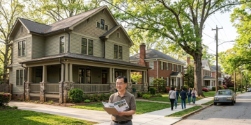 지난해 메트로 애틀랜타 지역에서 판매된 주택 가운데 10채 중 7채가 첫 호가보다 낮은 가격에 거래된 것으로 나타났다. [AI 생성 이미지]
