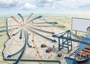 조지아주의 국제무역 규모가 지난해 사상 최대치를 기록했다. [AI 생성 이미지]