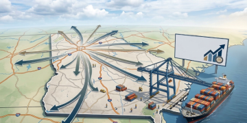 조지아주의 국제무역 규모가 지난해 사상 최대치를 기록했다. [AI 생성 이미지]