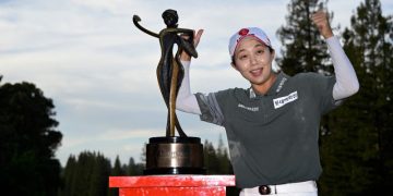 LPGA 투어 포티넷 파운더스컵에서 우승한 김효주. [연합뉴스 자료사진]