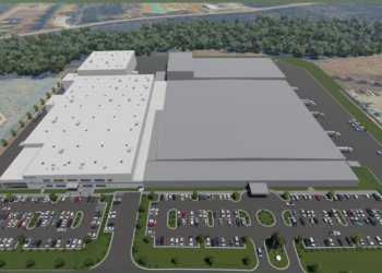 다스 앨라배마 공장의 증설 조감도.