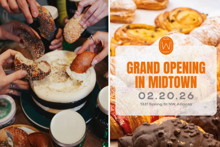 팝업 베이글(왼쪽), 미드타운에 문을 연다는 하얀풍차 게시물. [각 업체 인스타그램 캡처]