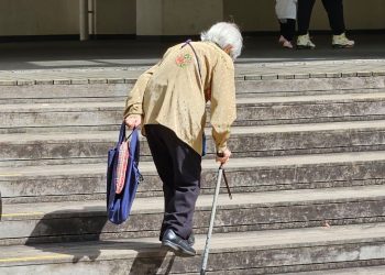 일본 노인. 중앙포토