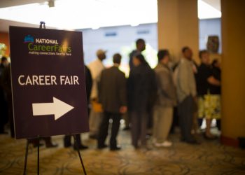 미국 취업 박람회 모습. [출처 셔터스톡]