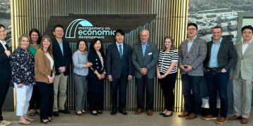 지난 5일 고려아연과 클락스빌 경제개발위원회 관계자들이 한자리에 모였다.