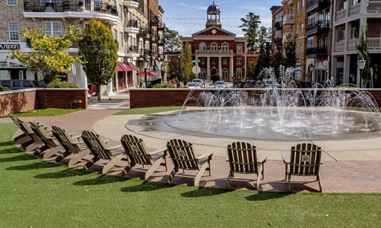 다운타운 알파레타 광장.