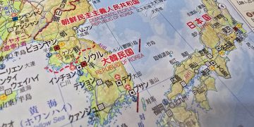 독도를 일본 영토로 규정한 지도가 담긴 일본 교과서. 김현예 특파원