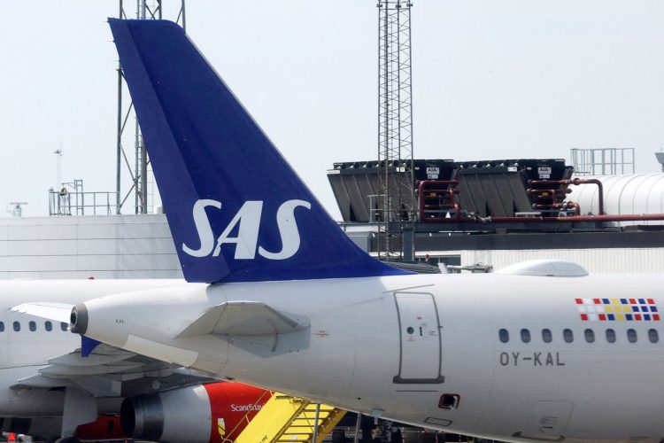 스칸디나비아항공(SAS) 항공기. [로이터]