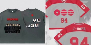 중국 대형 온라인 쇼핑몰서 판매중인 BTS ‘아리랑’ 불법 티셔츠. 사진 서경덕 교수 페이스북 캡처