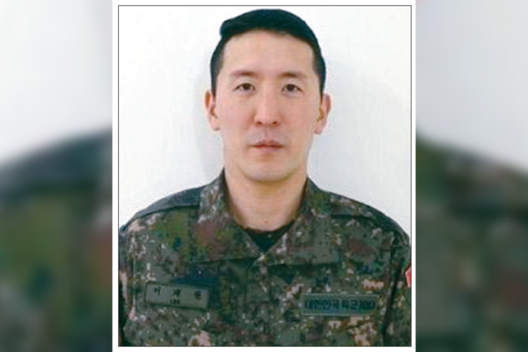 이재원 훈련병.