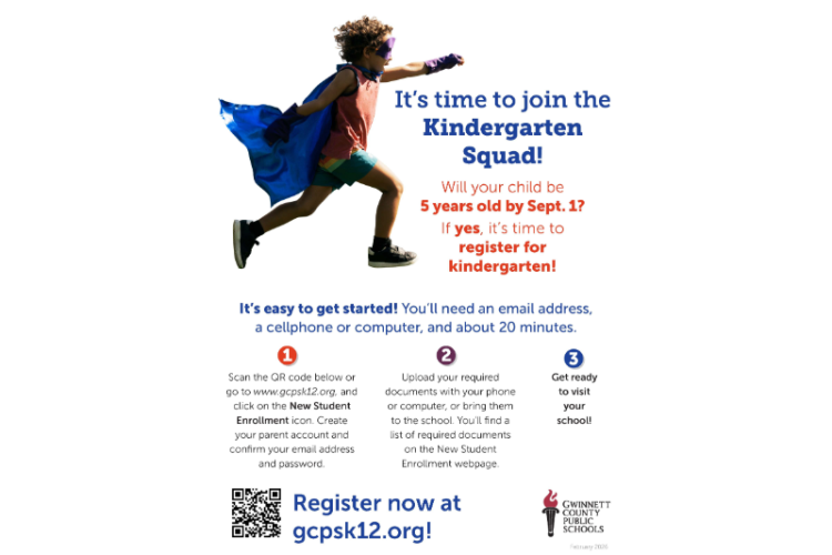 귀넷 카운티 교육청(GCPS) 유치원 등록.