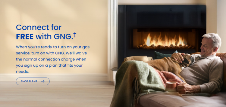 조지아 재추럴 개스(GNG) 홈페이지 캡처.