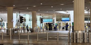 텅빈 두바이 국제공항. [로이터]