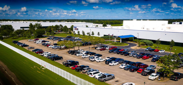 현대 모비스 앨라배마의 조지아 공장 전경 [홈페이지 캡처]