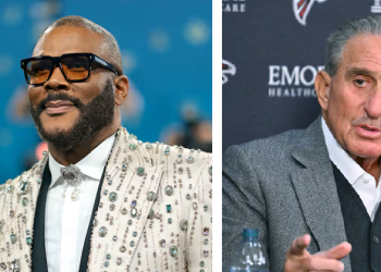 왼쪽부터 클래런스 토마스, 타일러 페리, 아서 블랭크, 앨리스 워커.