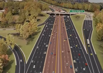 400 고속도로 완공 시 렌더링 모습. 조지아 교통부 제공