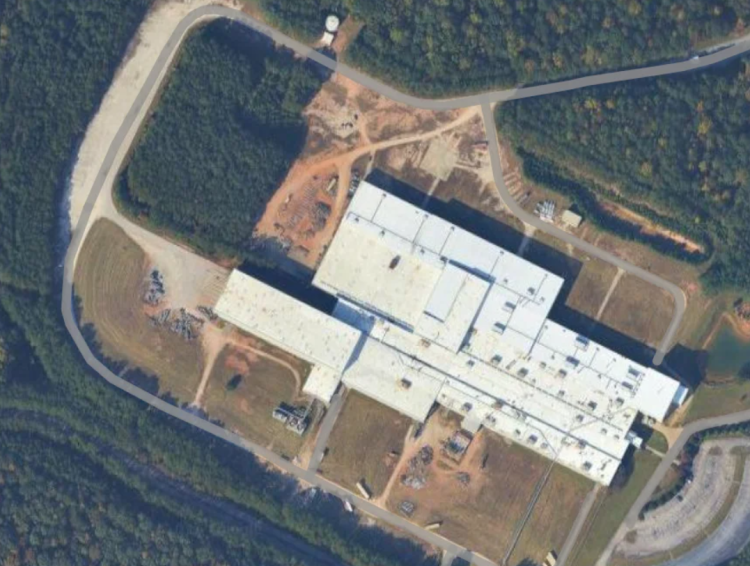 구글 데이터 센터가 들어설 라그렌지 시설. [구글맵]