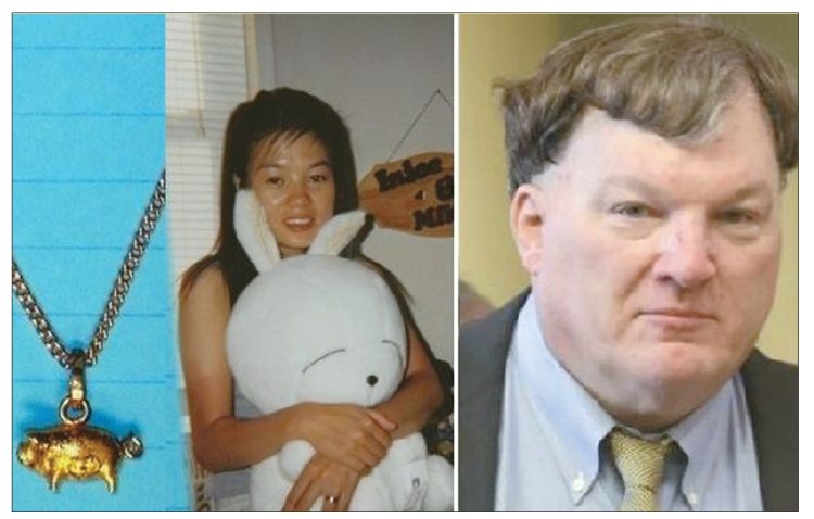 2003년 뉴욕 퀸스 카운티에서 실종된 한인 여성 이씨(왼쪽), 미국 '길고 비치 연쇄살인 사건'의 범인 렉스 휴어먼.                                                                           [SBS 그것이 알고 싶다 캡처, 로이터]