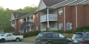 사건이 발생한 아파트.