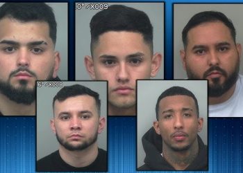 귀넷카운티 경찰이 공개한 중고차 사기 용의자 5명