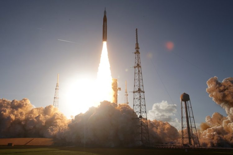 발사되는 아르테미스Ⅱ[로이터]