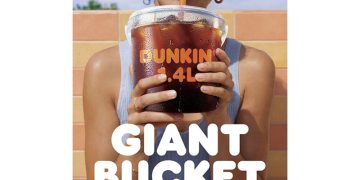 던킨 '자이언트 버킷'. 사진 SPC