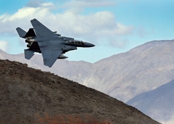 미군의 F-15E 스트라이크 이글 전투기. [로이터]