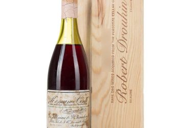 약 12억원에 낙찰된 1945년산 로마네 콩티. 사진 '애커와인' 사이트 캡처