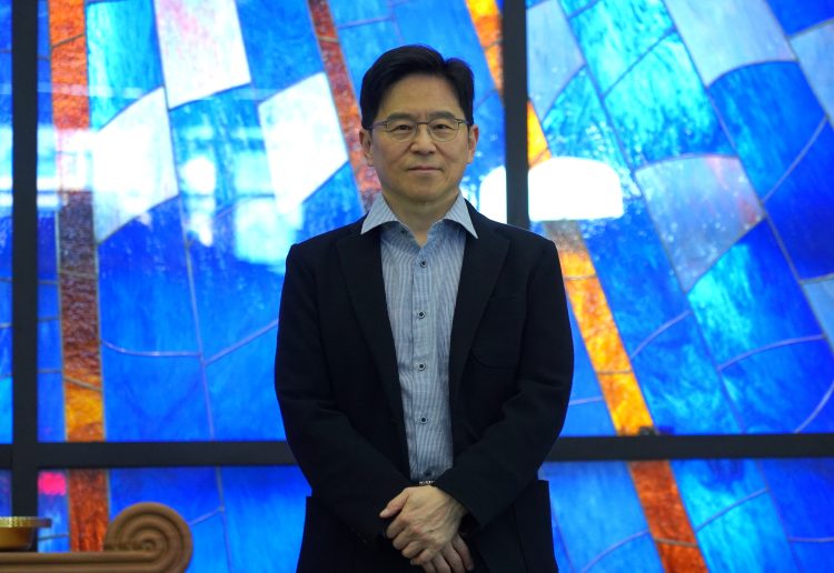 30일 아틀란타 시온한인연합감리교회에서 윤영섭 담임목사. 장채원 기자