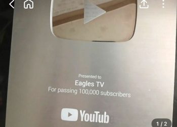 당근마켓에 올라온 이글스TV 실버버튼. 사진 온라인커뮤니티 캡처